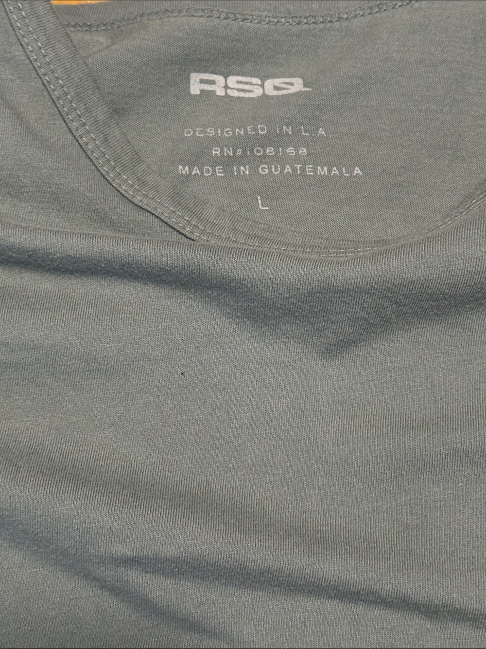 RSQ Men's T-Shirt in Slate Green